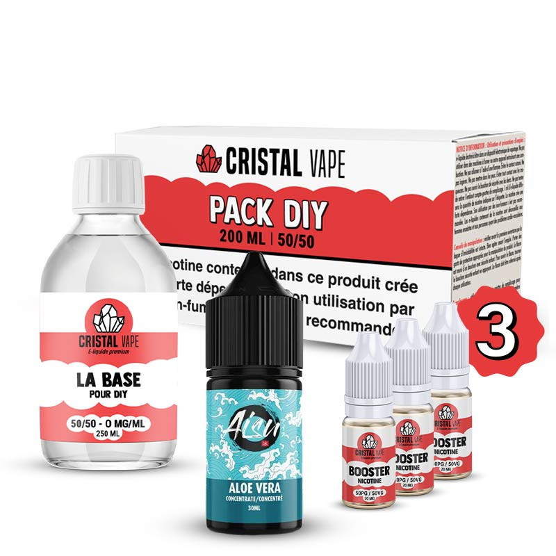Pack DIY Aloe Vera 230ml Aisu Zap Juice (1/1)