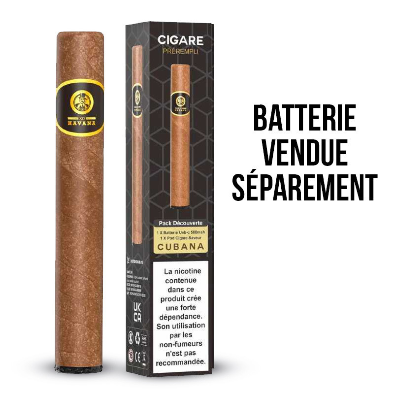 Cartouche E-Cigare XO Havana (1/1)