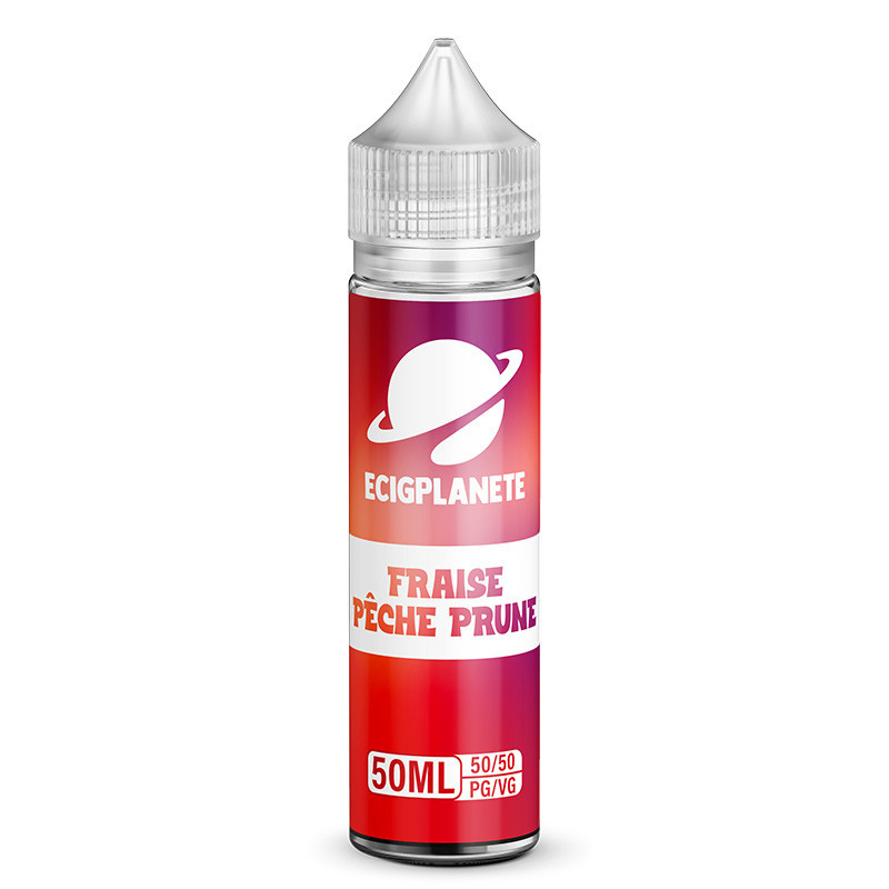Fraise Pêche et Prune 50ml - Ecigplanete (1/1)