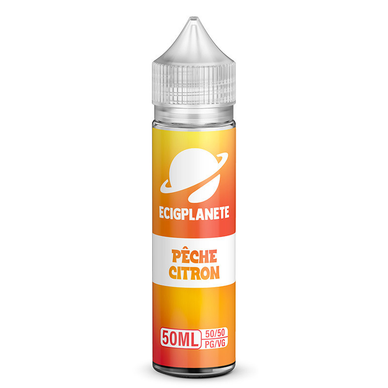 Pêche Citron 50ml - Ecigplanete (1/1)