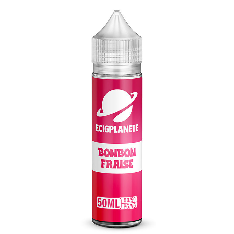 Bonbon Fraise 50ml - Ecigplanete (1/1)