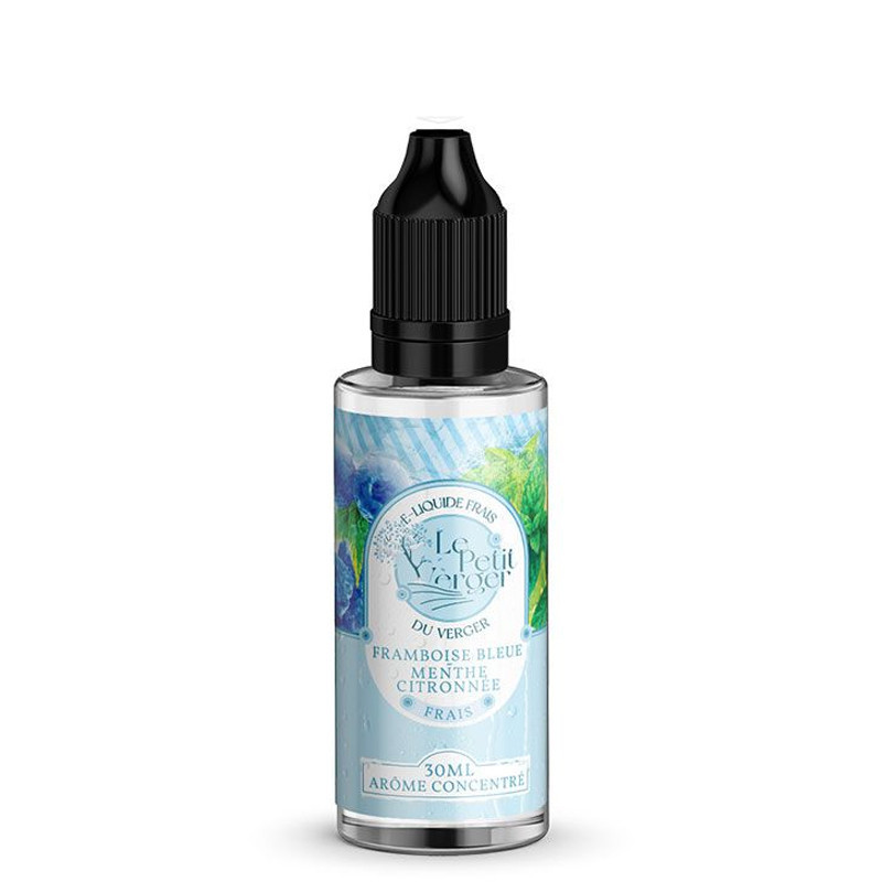 Concentré Framboise Bleue Menthe Citronnée Frais 30ml - Le Petit Verger (1/1)