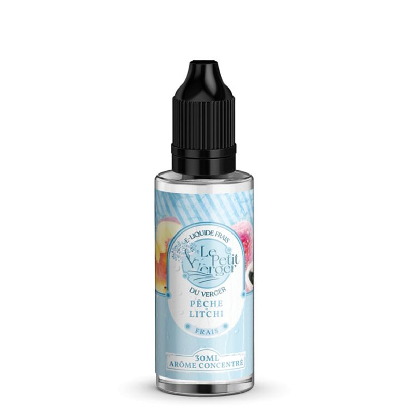 Concentré Pêche Litchi Frais 30ml - Le Petit Verger (1/1)