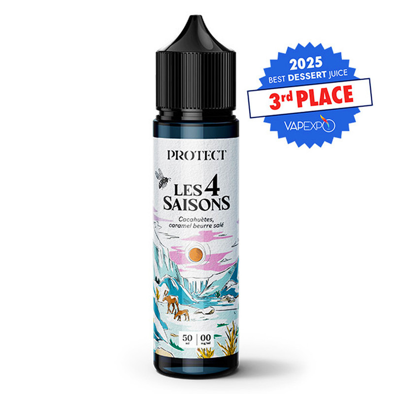 Cacahuète Caramel Beurre Salé 50ml - Les 4 Saisons - Protect (1/1)