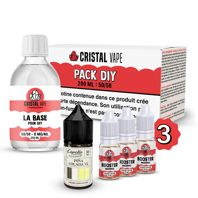 Pack DIY Pina Colada V2 230ml Capella (1/1)