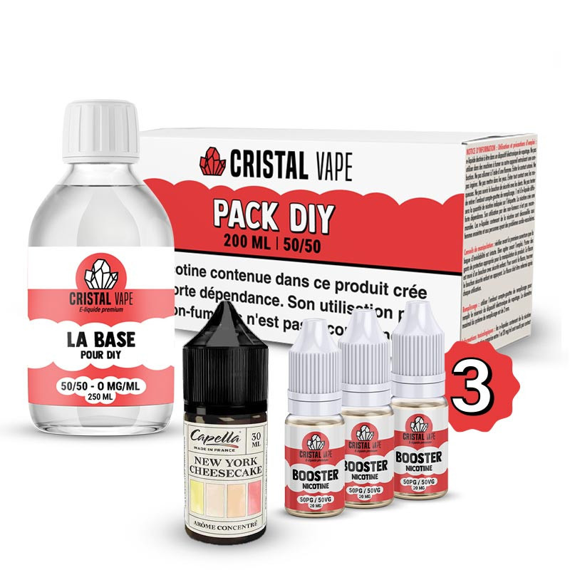 Pack DIY New York Cheesecake 230ml Capella (1/1)