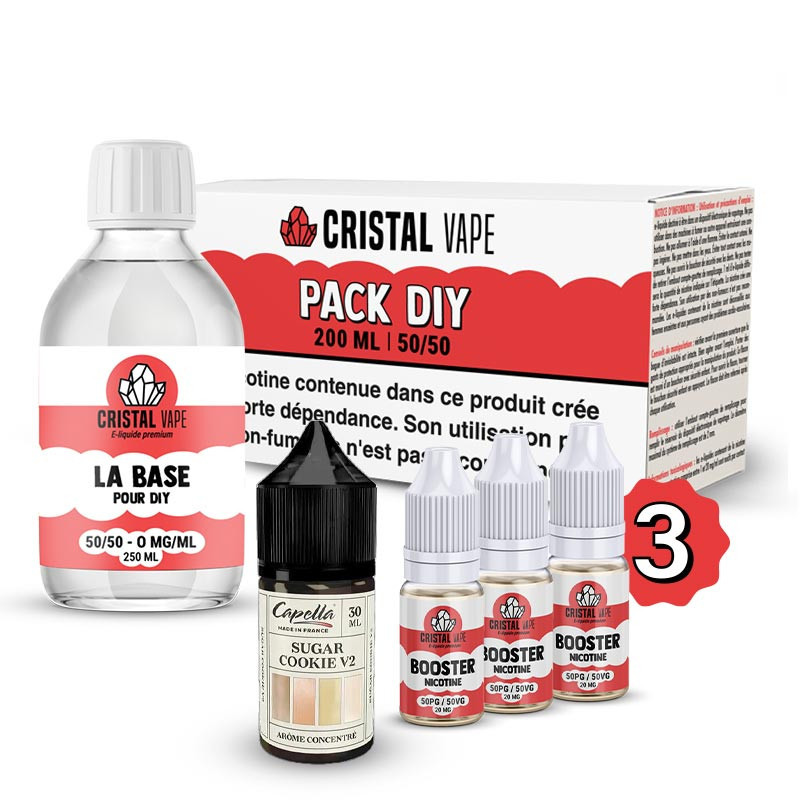 Pack DIY Sugar Cookie V2 230ml Capella (1/1)