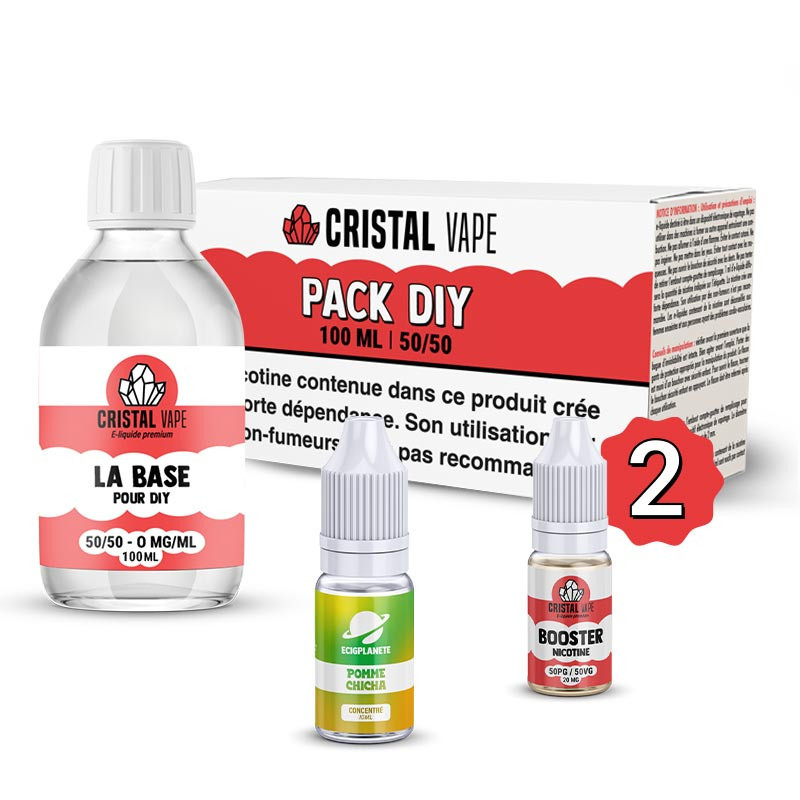 Pack DIY Pomme Chicha 110ml - Ecigplanete (1/1)