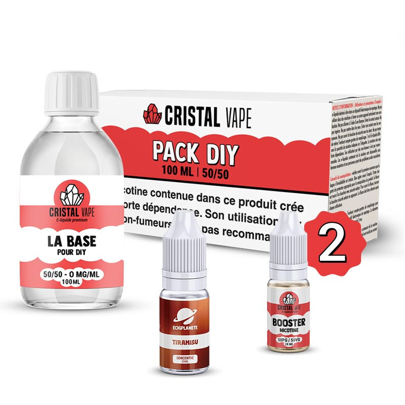 Pack DIY Tiramisu 110ml - Ecigplanete (1/1)