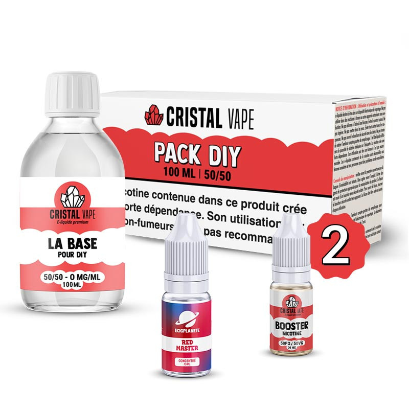 Pack DIY Red Master 110ml - Ecigplanete (1/1)