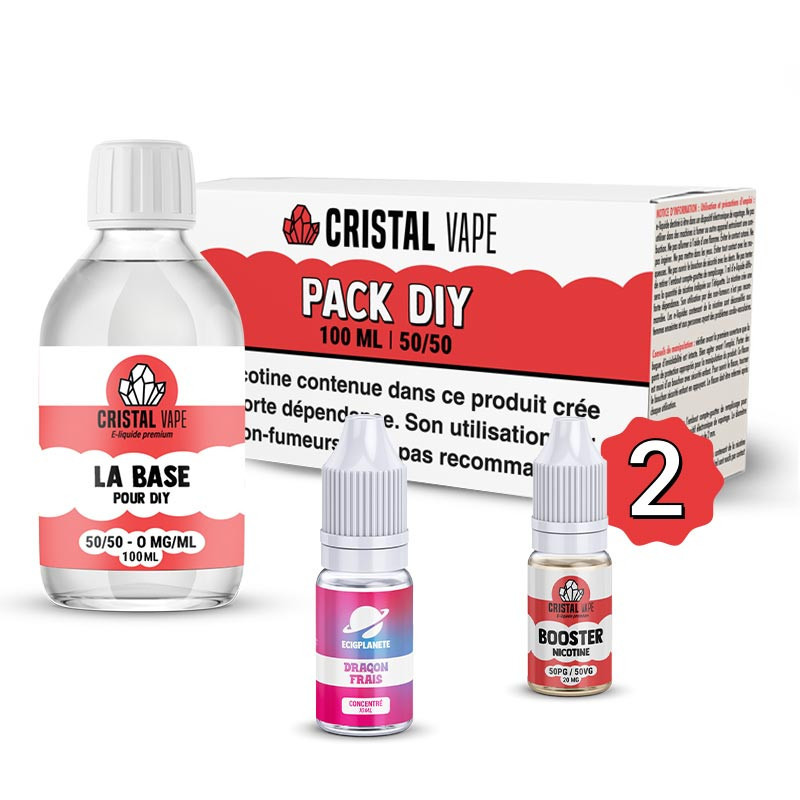 Pack DIY Dragon Frais 110ml - Ecigplanete (1/1)