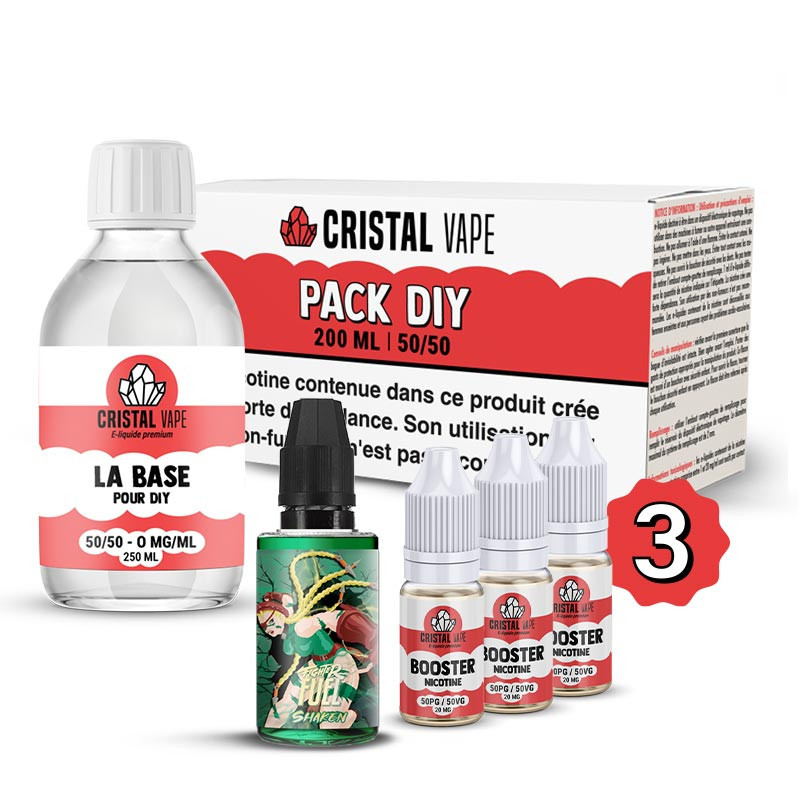 Pack DIY Shaken 230ml Fighter Fuel (1/1)