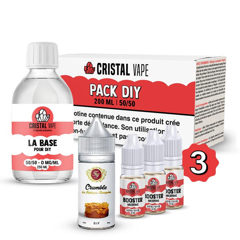 Pack DIY Crumble 230ml La Fabrique Française (1/1)