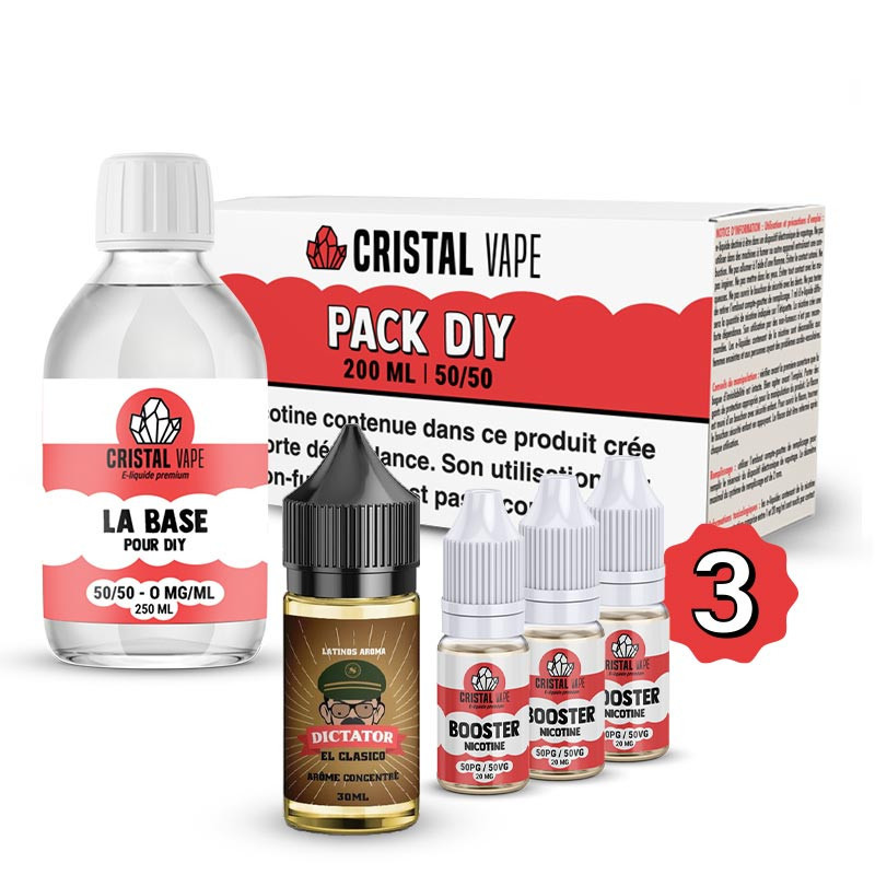 Pack DIY El Clasico 230ml Dictator (1/1)